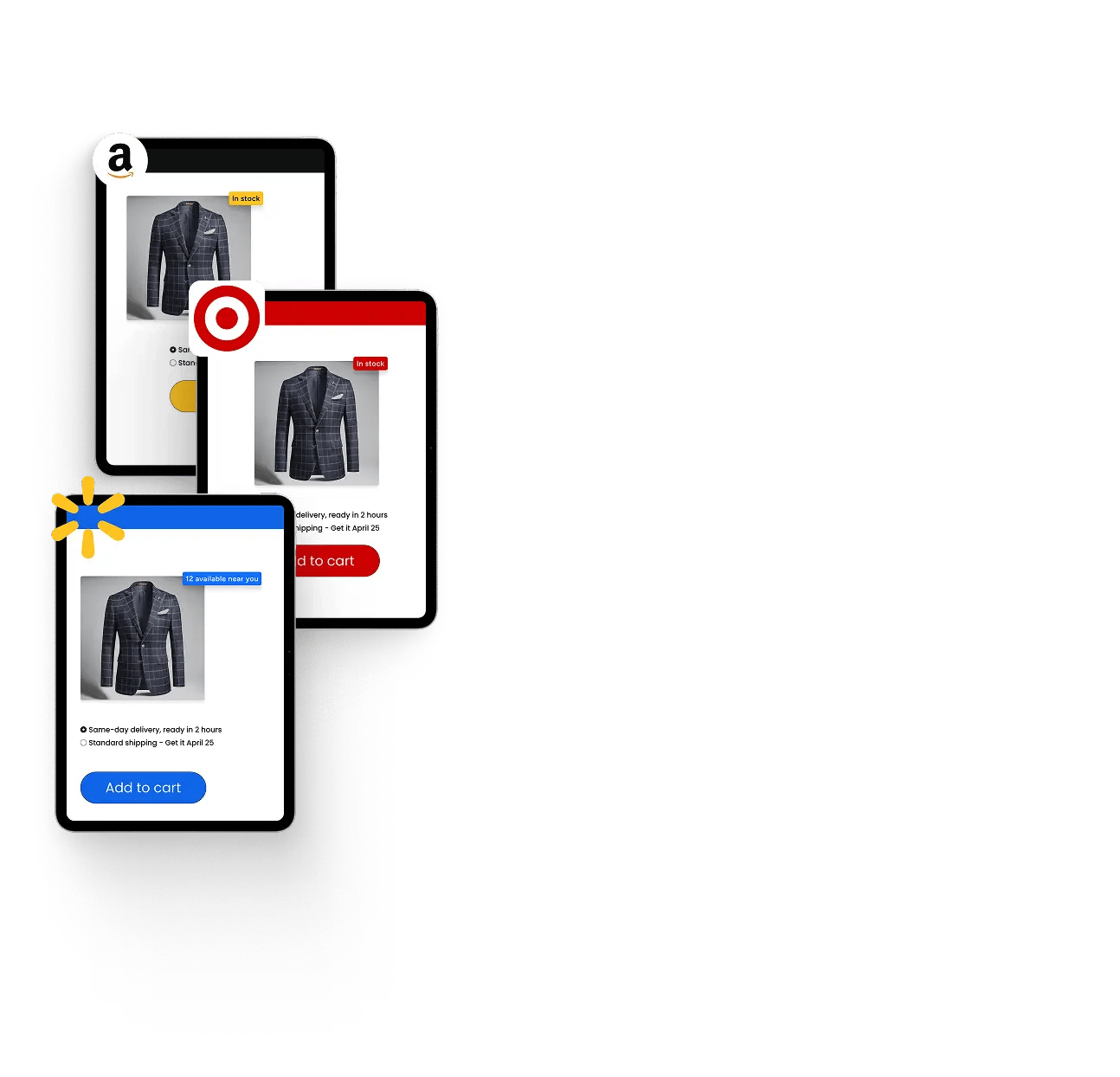 multiple tablets with brands