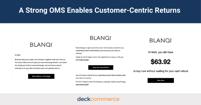 OMS Enables Customer-Centric Returns