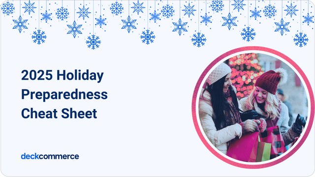 2025 Holiday Preparedness Cheat Sheet