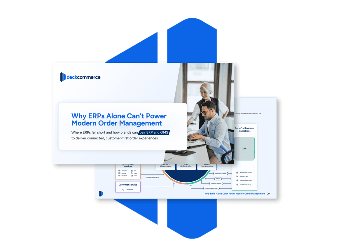 Why ERPs Alone Can’t Power Modern Order Management